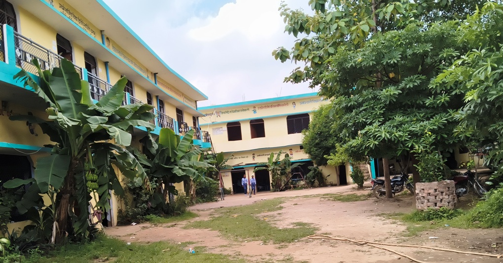 Sports activities on the playground